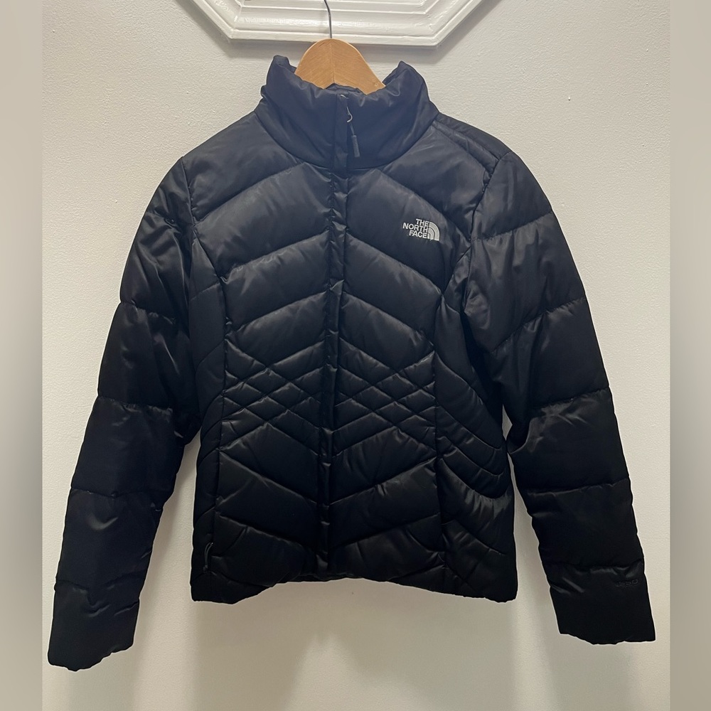 Black down The North Face jacket women’s size medium